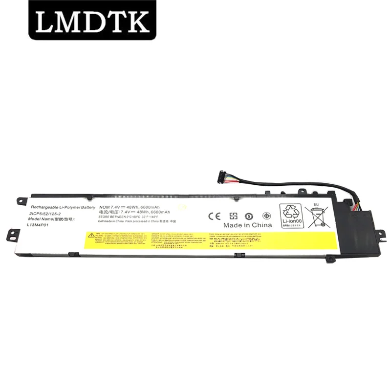 LMDTK Новый L13M4P01 L13L4P01 L13C4P01 Аккумулятор для ноутбука Lenovo Erazer Y40-70 Y40-80 Y40-70AT-IFI 7,4 В 48 Вт/ч