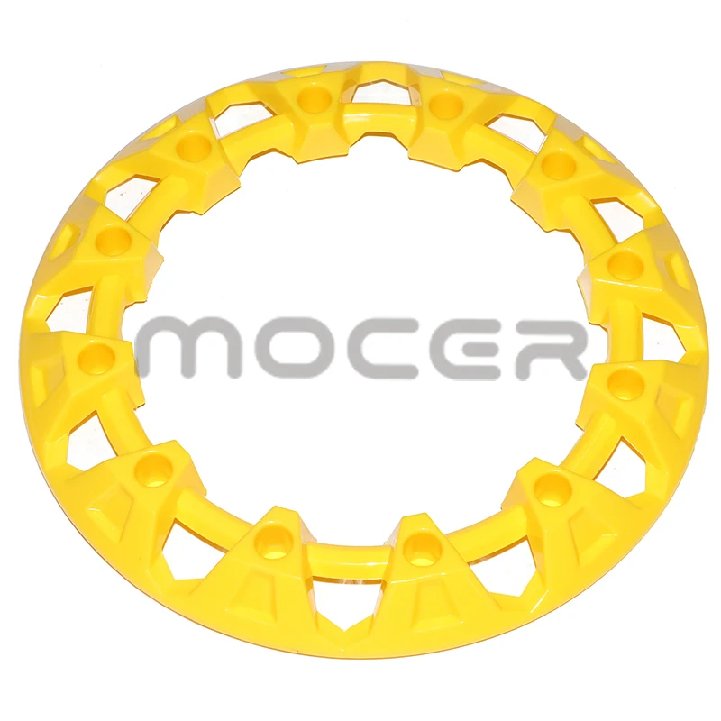 4 шт., 8-дюймовая накладка на колесо квадроцикла, защита ступицы, декоративная крышка обода, универсальная пластиковая крышка для вездеходного колеса, подходит для 8-дюймовых колес