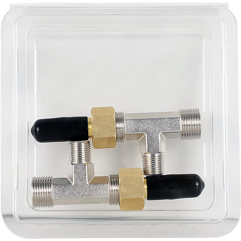 Комплект сливных тройников (Bleeder Tee Kit) для замены SeaStar 3004.6439 HF4202, подходит для всех цилиндров Baystar (2 шт. в комплекте) (art.: 3920dbab1911e) - 3920dbab1911e