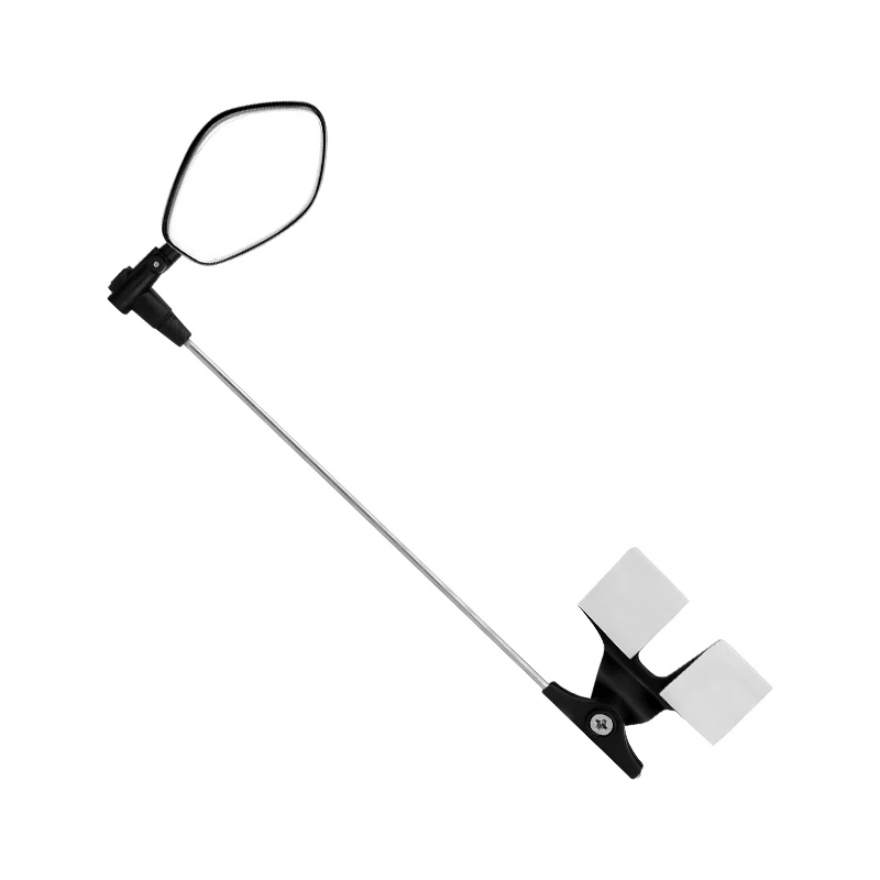 Зеркало для велосипедного шлема регулируемое на 360 градусов легкое зеркало