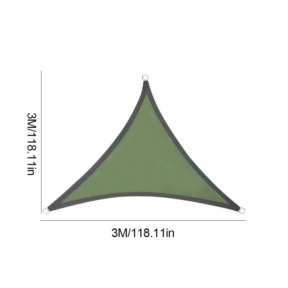 Защита От Солнца Ткань Оксфорд Теневой Парус С УФ-блоками Дышащее D-образное