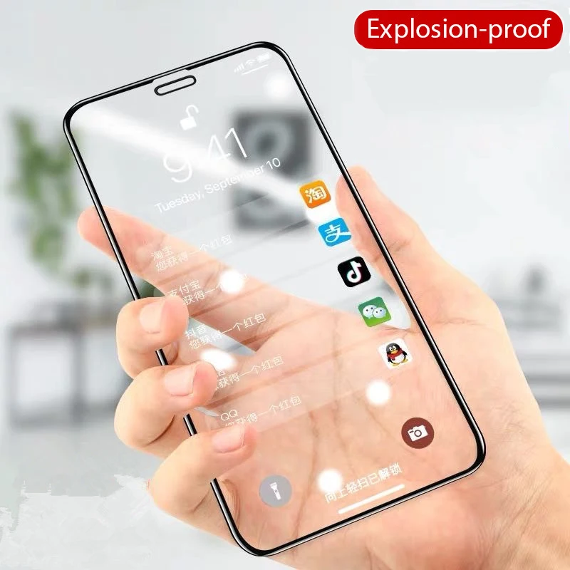 

9H Full Cover for Iphone 13 12 Pro Max Screen Protector Glass for Iphone 11 14 Pro Max 12 Mini 14 Max Protective Tempered Glass