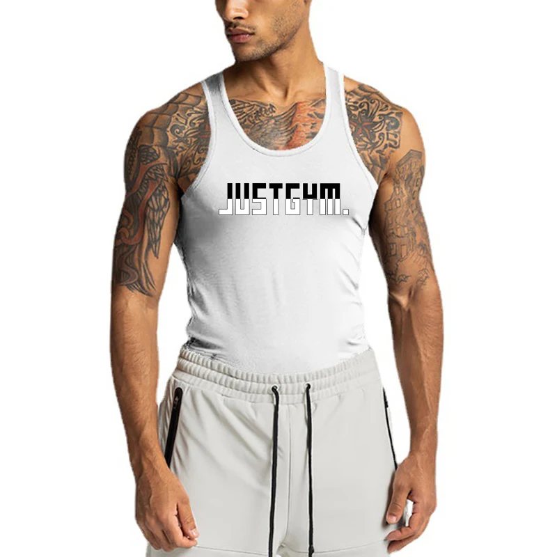 

Летняя рубашка для тренажерного зала, приталенная Майка без рукавов для мужчин, майка для бодибилдинга, топы для занятий фитнесом, спортивные майки, одежда