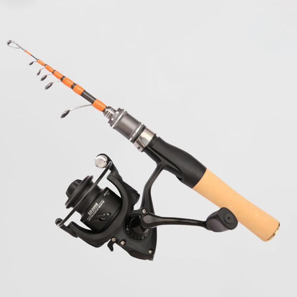 Мини-телескопическая приманка Makou набор одинарная удочка с подъемным ротом