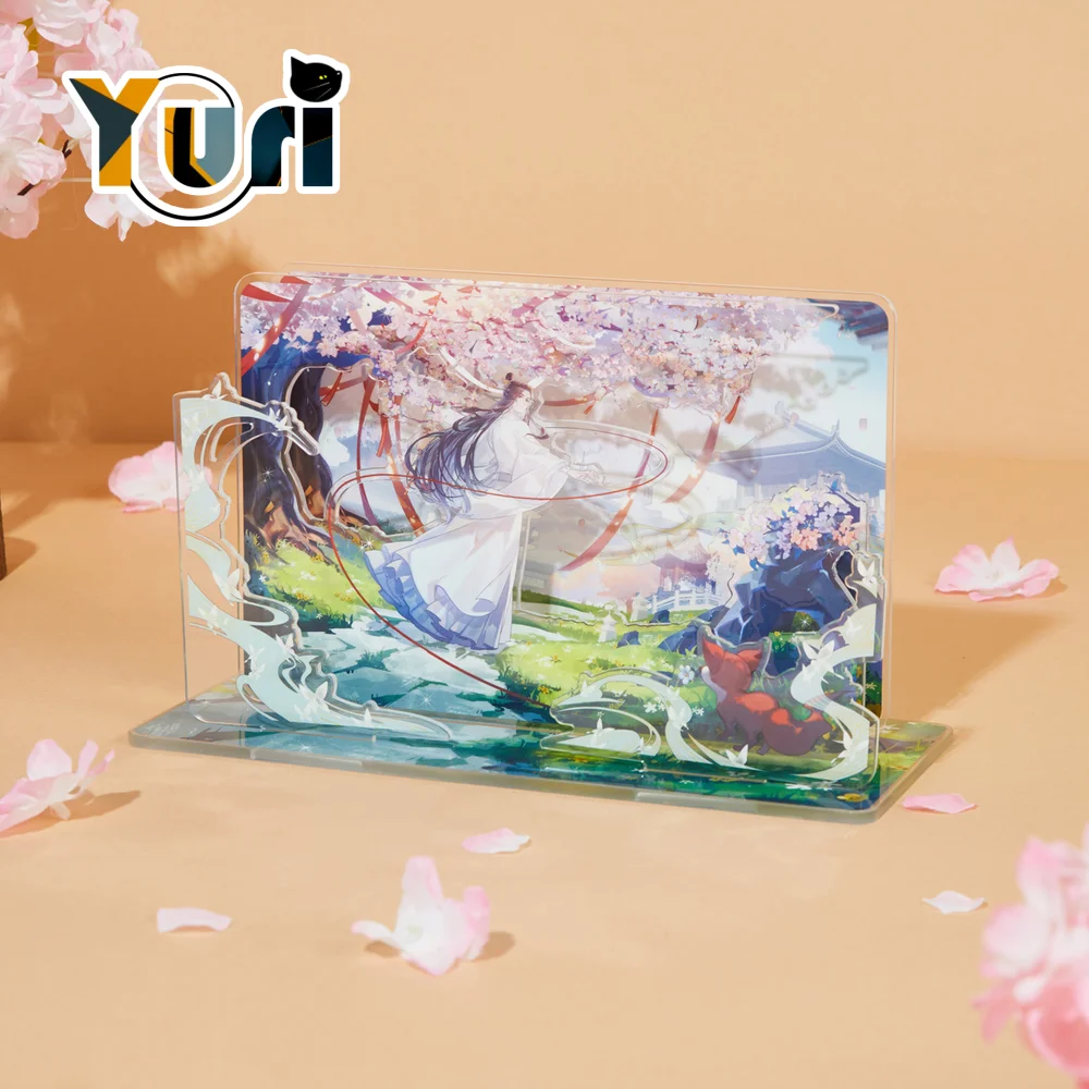 

Anime Official Original Tian Guan Ci Fu TGCF Comics Xie Lian Birthday Acrylic Standee Display Stand Cosplay Props C