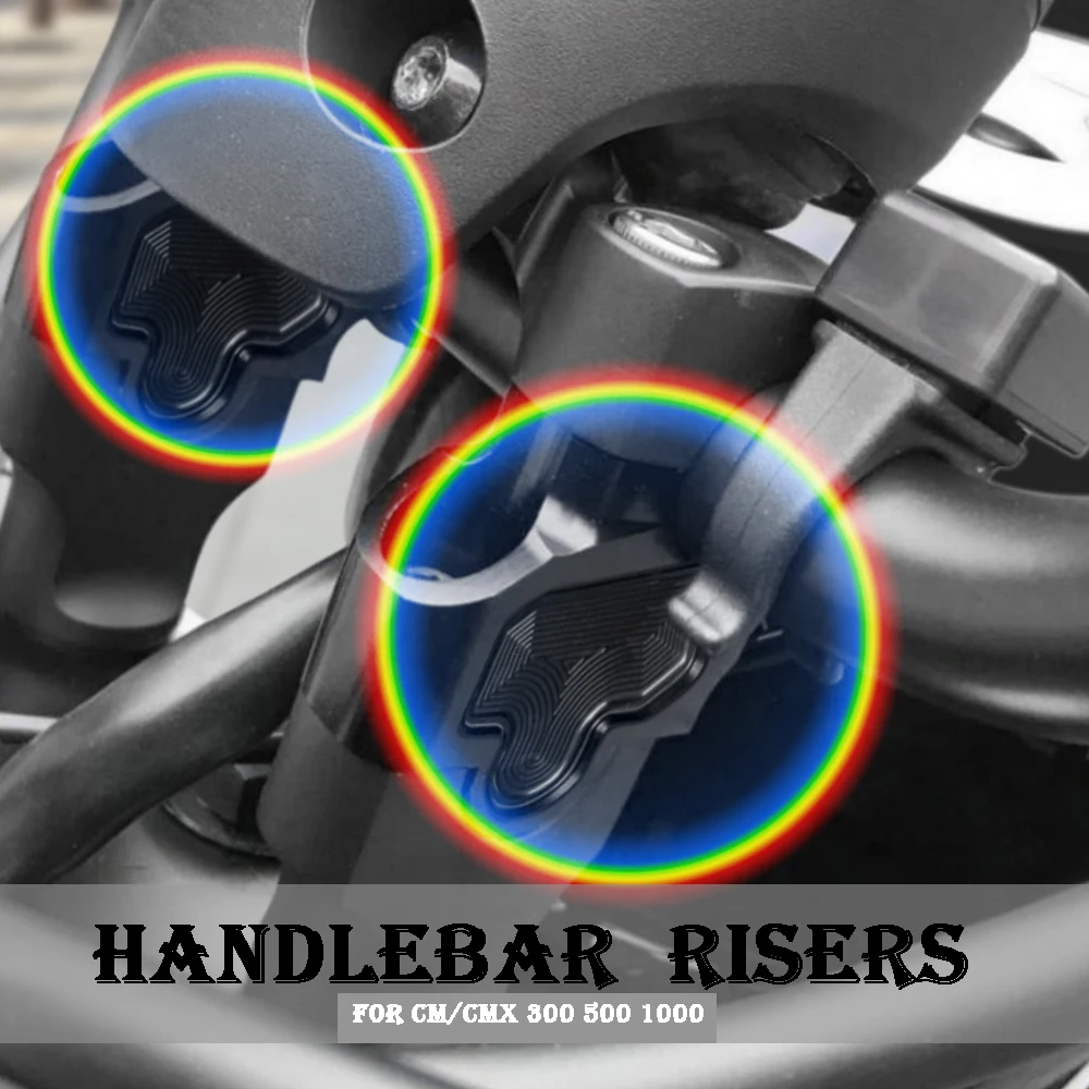

Motorcycle Handlebar Riser Drag Handle Bar Riser Extend Adapter For Honda CM300 CMX300 CM500 CMX500 CM1100 CMX1100 2017-2021