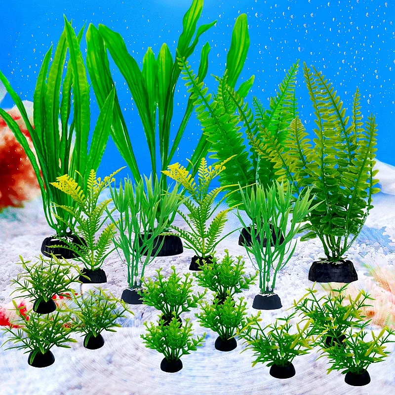 Искусственное растение для аквариума 18 шт.