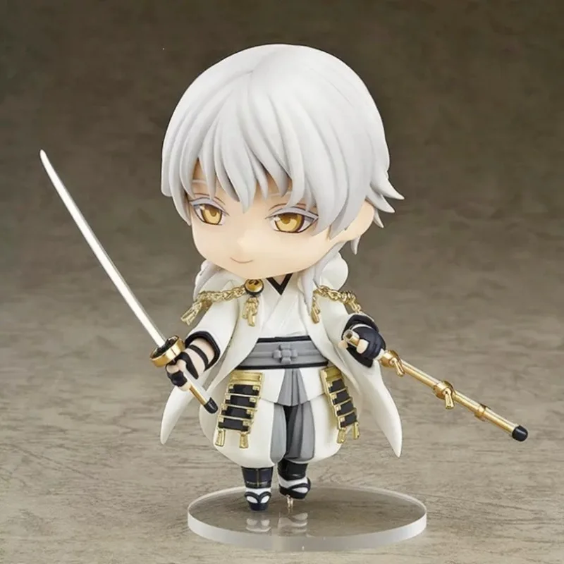 Фото Коллекционная фигурка Touken Ranbu Tsurumaru Kuninaga 540 Q-версия, подвижная, из ПВХ, аниме, для декора стола, модель, подарок №2