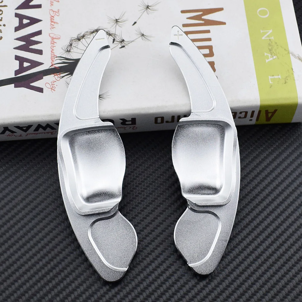 

Aluminum Alloy Add-On Steering Wheel DSG Paddle Shifters Extension For VW Tiguan Golf 6 MK5 MK6 Jetta GTI R20 R36 CC Scirocco