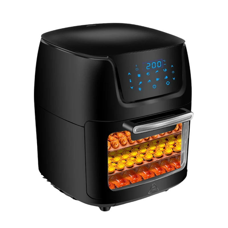 

Home Appliance Healthy 1800W 12L Big Capacity Oil Free Air Fryer with Digital LED Touch Screen Display