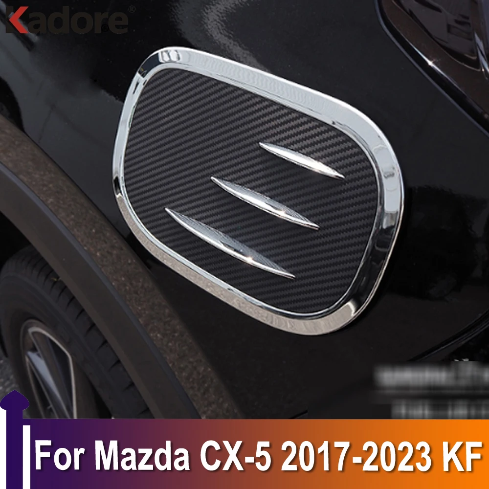 

Для Mazda CX-5 CX5 2017-2019 2020 2021 2022 2023 KF Крышка для газа масляный топливный бак крышка наклейка отделка внешние аксессуары Стайлинг