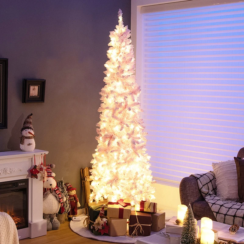 Christmas Tree With 300 Lights And 8 Modes Outdoor Garden Festive Party Supplies