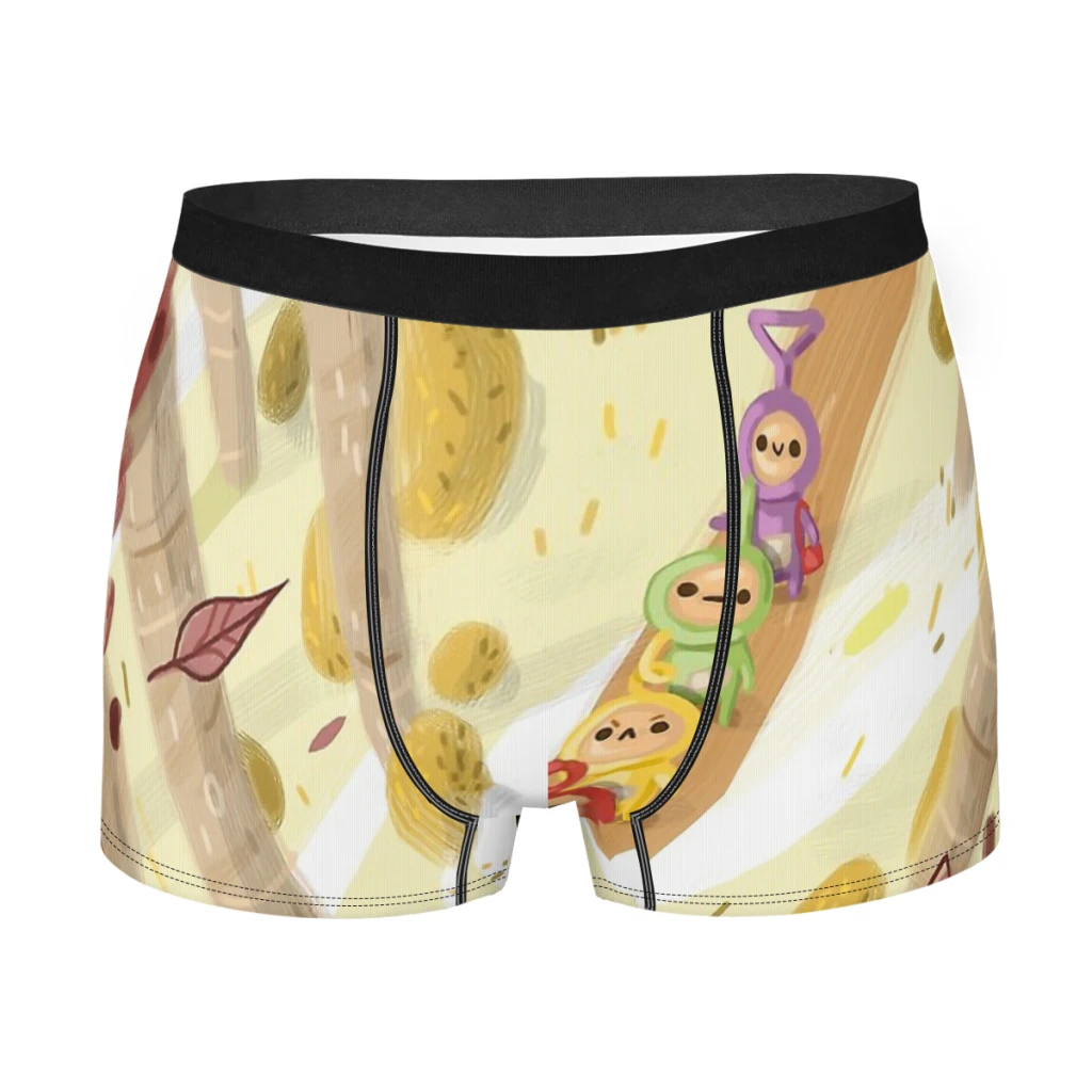 

Teletubbies TV Through the forest трусы, дышащие трусики, мужское нижнее белье, сексуальные шорты, боксеры, трусы