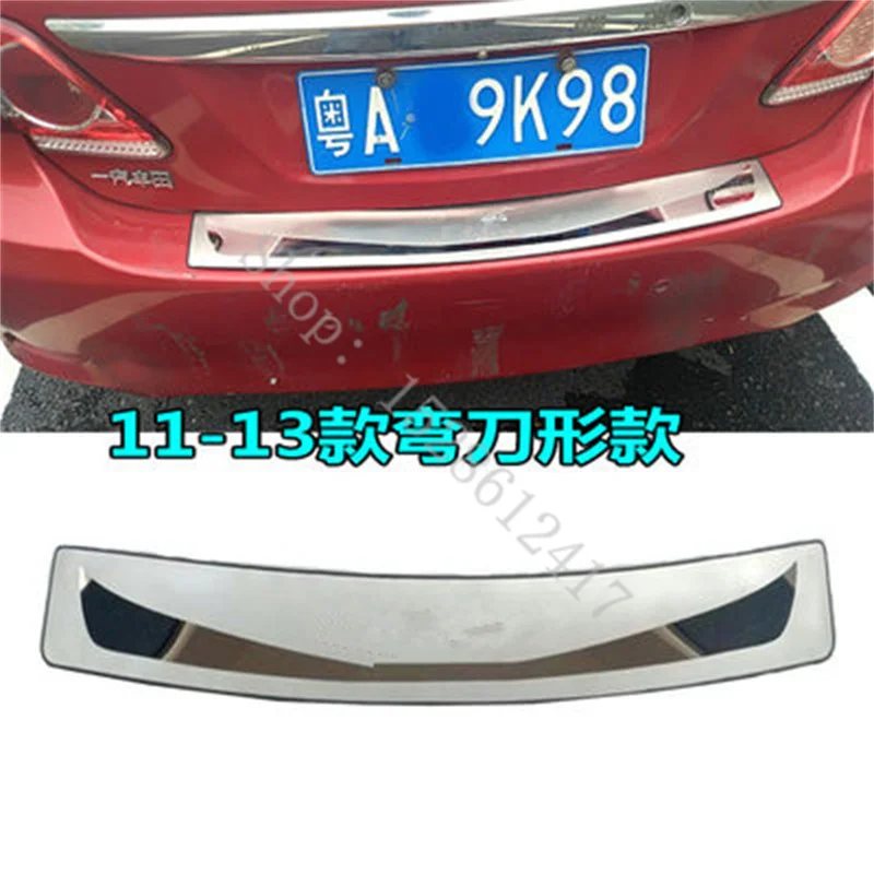 

Автомобильные наклейки для Toyota Corolla 2011-2018, протектор из нержавеющей стали для заднего бампера, подоконника, протектора багажника, крышка, отделка, автомобильные аксессуары