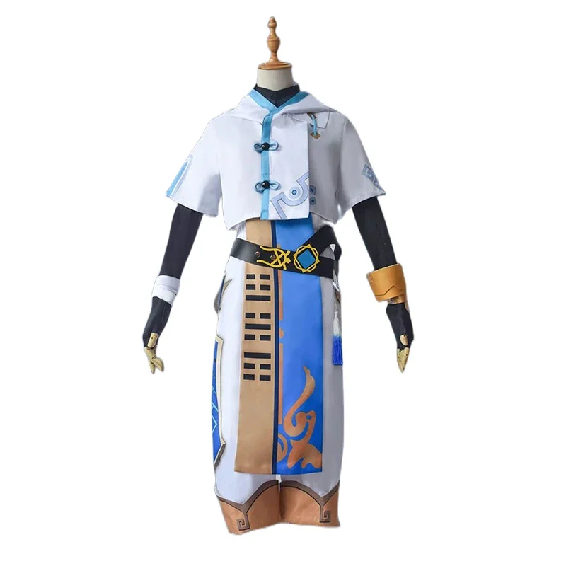 Костюм чонгюнь из аниме геншин ударт для косплея Чжун Юнь