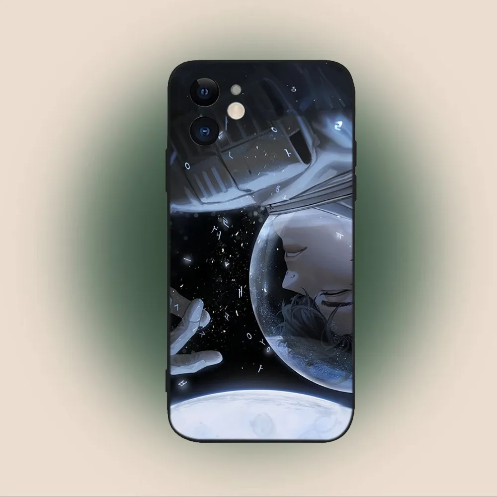 O-Omniscient Reader Viewpoint Phone Case For iPhone 16 15 14 13 12 11 Plus Pro Max XS X XR SE Mini 8 7 Soft Silicone Black Cover