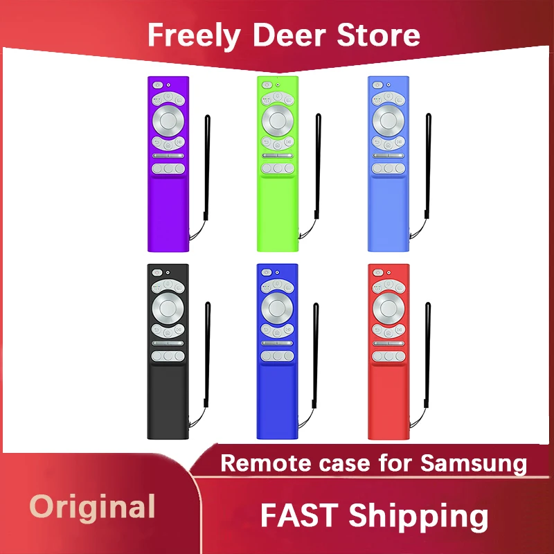 

FreelyDeer Suitable for Samsung smartone3 TV BN59-01357 TM1990C remote control silicone all-inclusive protective cover