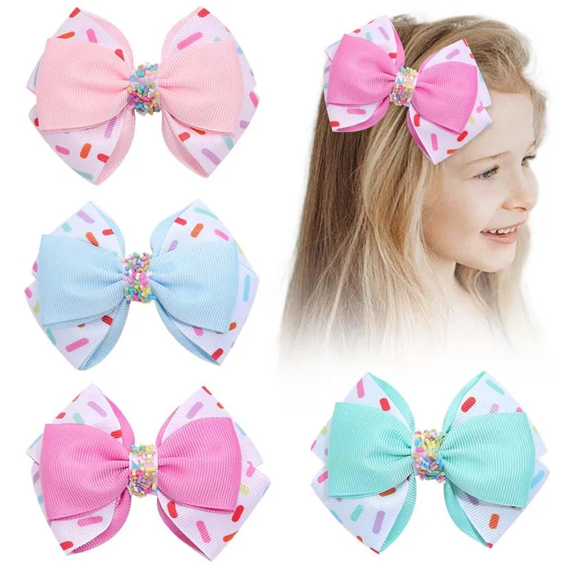 

Oaoleer New Satin Ribbon Bowknot Hair Clips For Baby Girls Handmade Cute Bows Hairpin Barrettes Headwear Kids Hair Accessories