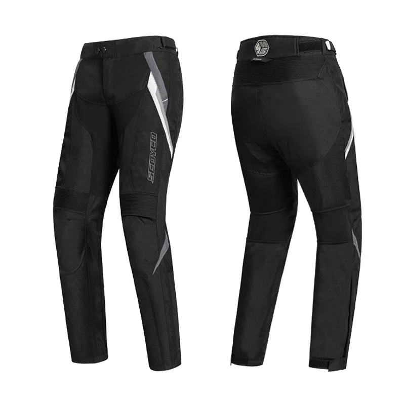 Брюки для езды на мотоцикле SCOYCO износостойкие дышащие брюки из ткани Оксфорд