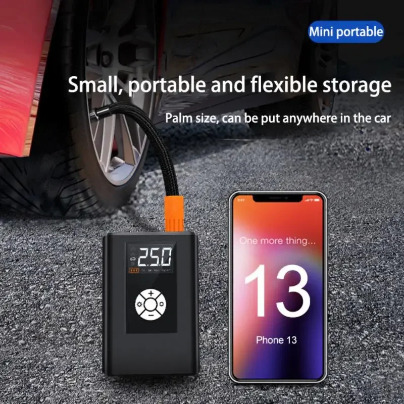 

Compressor 12v Air For Car Portable Tyre Inflator Motorcycle Air Compressor For Car Motorcycles Bicycles