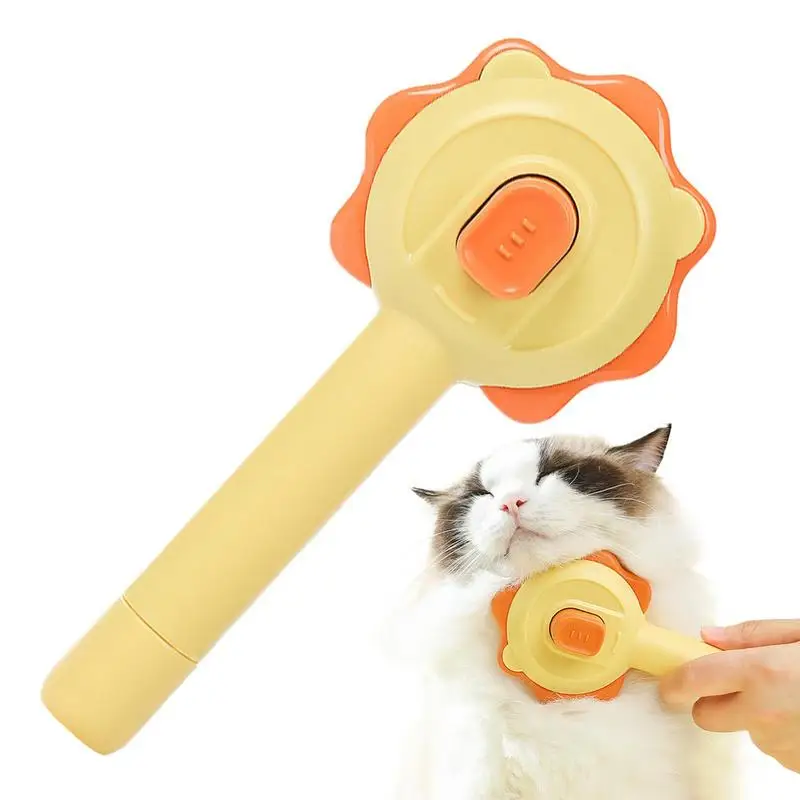 

Self Cleaning Slicker Brush Dog Brush For Shedding And Grooming Pet Hair Brush With Easy Push Button Removes Kitten Puppy Mats