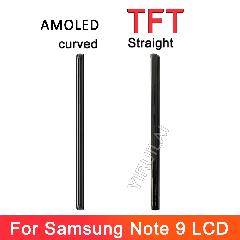 Фото TFT для Samsung Galaxy Note 9 N960F N960F/DS N960U ЖК-дисплей цифровой сенсорный экран с рамкой для Samsung Note 9 ЖК-дисплей в сборе №2