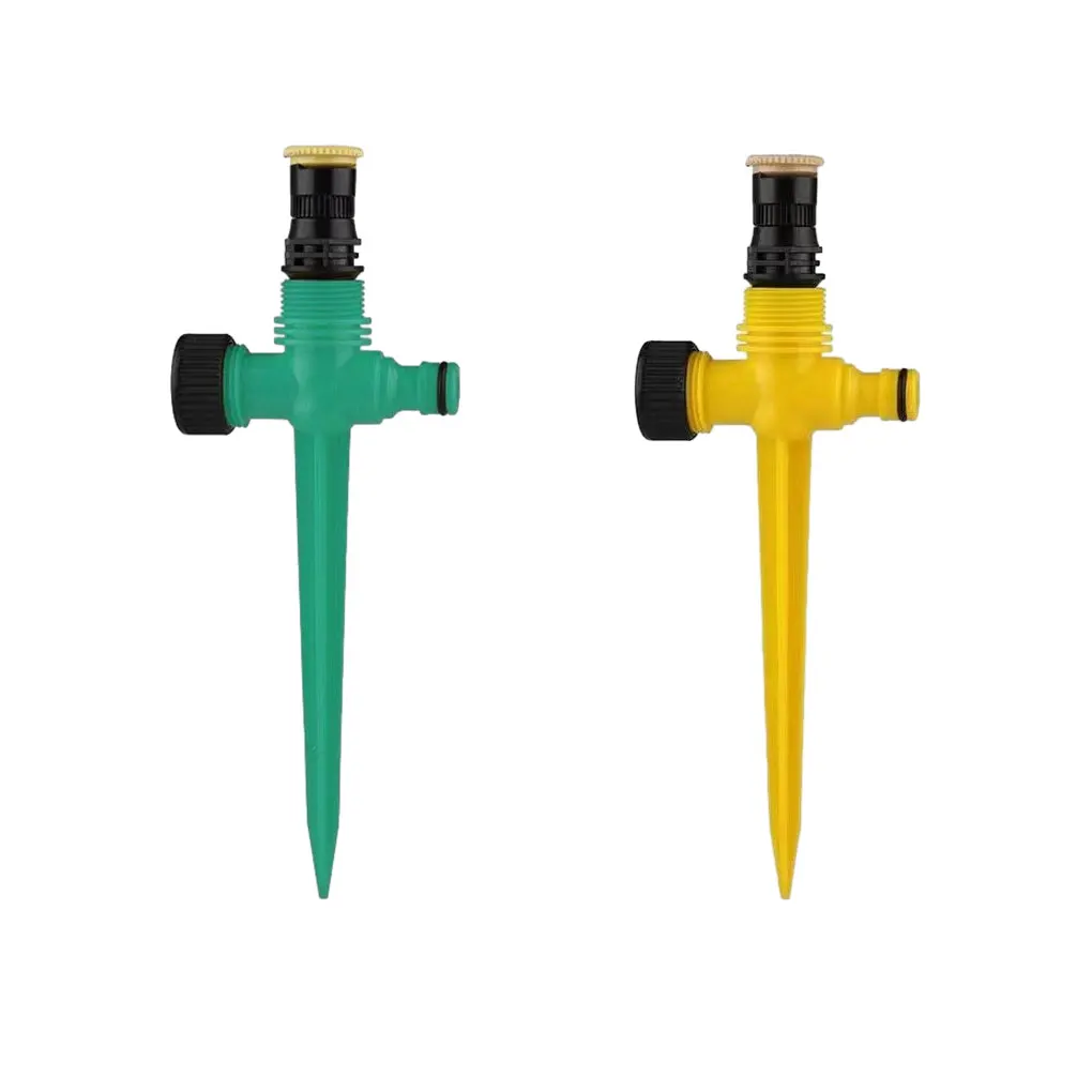 

5 Pieces 360° Sprinkler Rotation Irrigation Automatic Large Area Coverage Plant Agriculture Spray Nozzle Green