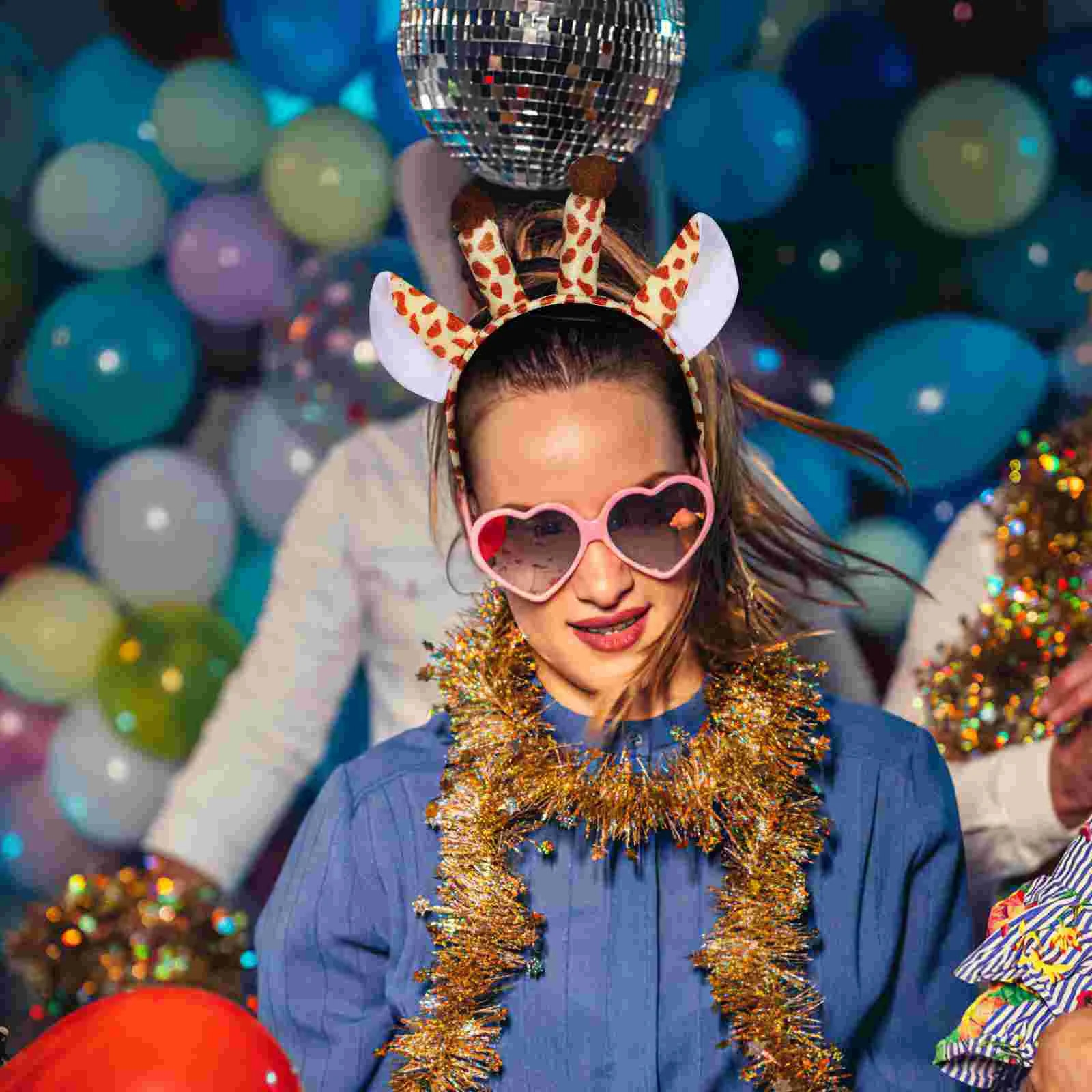 6 шт. головные уборы с ушками животных набор из предметов детские повязки на