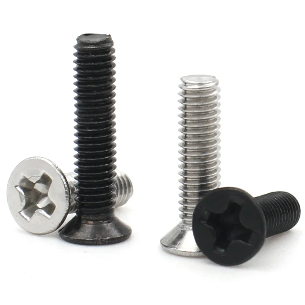 50 шт. M1.2 M1.4 M1.6 M2 M2.5 M3 M3.5 M4 8 из углеродистой стали 304 нержавеющей с крестообразным