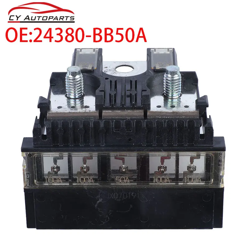 

Новый положительный разъем предохранителя батареи, плавкий соединитель для Nissan Rogue Sport 24380BB50A 24380-BB50A