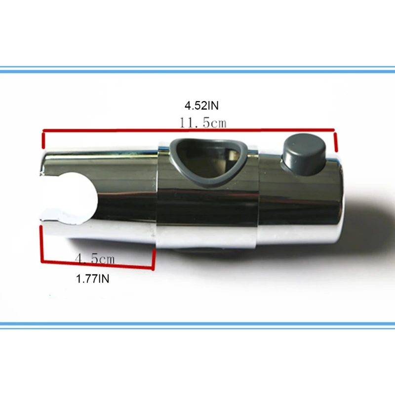 Направляющая для душевой лейки ванной комнаты регулируемый слайдер с