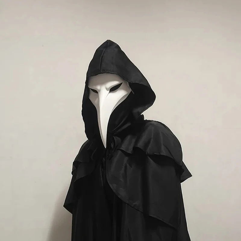 Фото Маска для косплея SCP-049-J «Птичий клюв» от Фонда SCP, взрослая маска доктора Шнабеля, реквизит для костюма на Хэллоуин №2