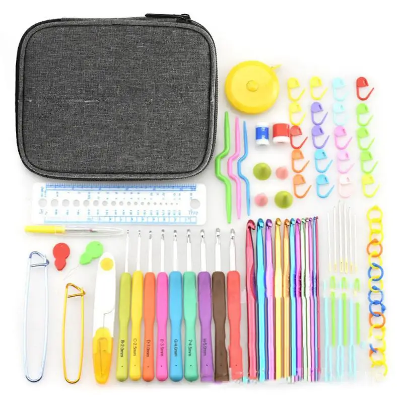 

Needles Stitches Knitting Craft Weaving Tools Knitting Crochet Set Diy 170 Piece Set Knitting Tool Crochet Set Sewing Tools New