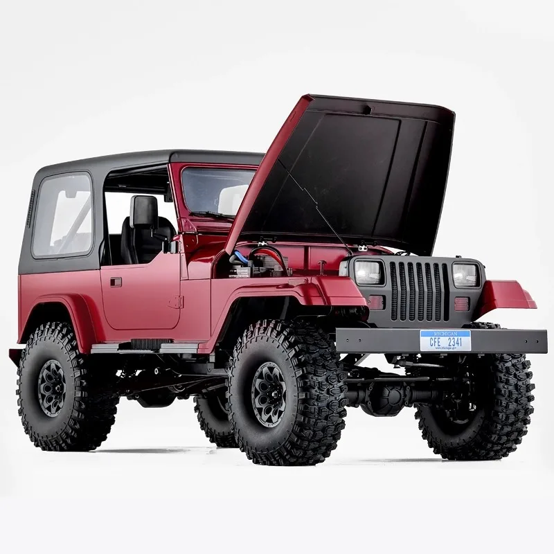 Fms New1:10 большой масштаб Explorer Rc Rock Crawler Red 4wd Rtr 11033 моделирование электрический