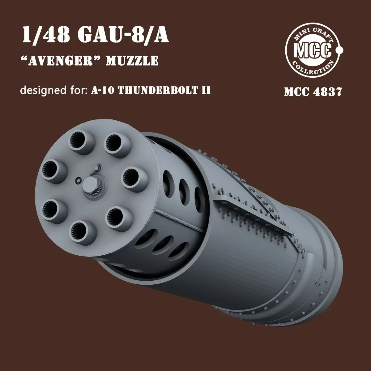 Фото MCC 4837 1/48 GAU-8 Намордник для A-10 — набор деталей обновления №1