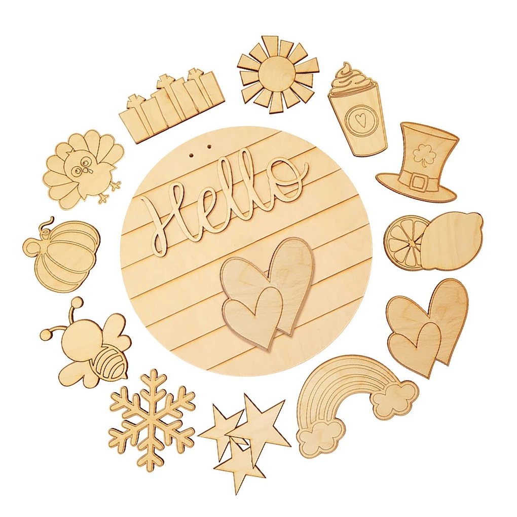 

Многоразовые дверные вешалки со сменными деревянными досками