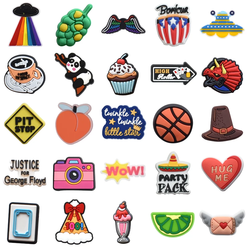 

Boy Shoe Charms Packs Decorations for Crocs Women Charm Gifts Set Jeans Wholesale Bulk Girl Men Para Pins Shoes Accessories Kids