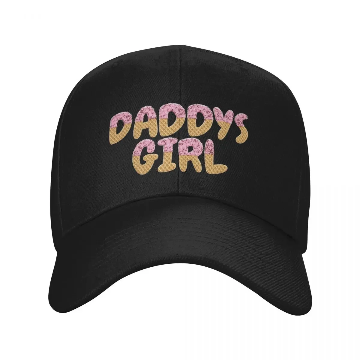 Daddy's Girl Ice Cream Waffle Cone DDLG Черная бейсболка Шляпа дальнобойщика Кепка Шляпы