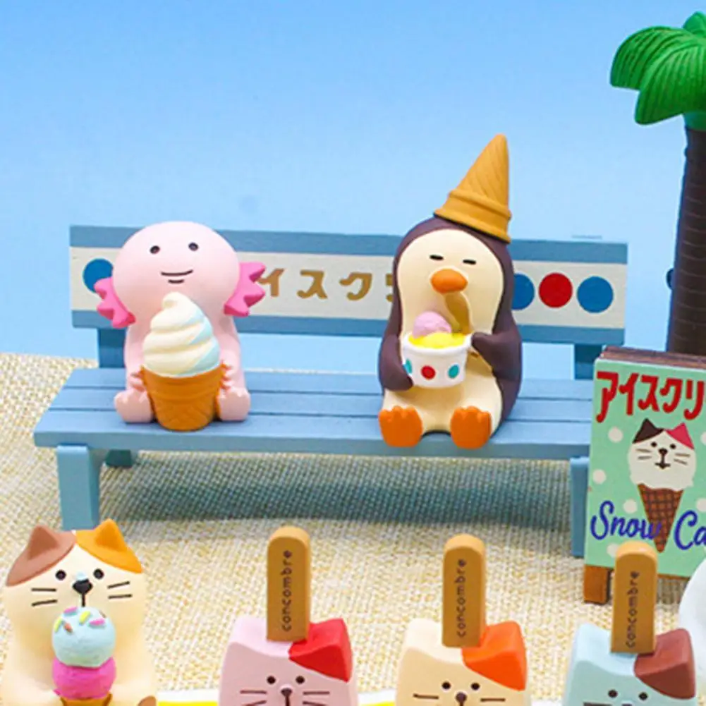 

Sturdy Durable Mini Miniature Blue Simulation Chair for Photography