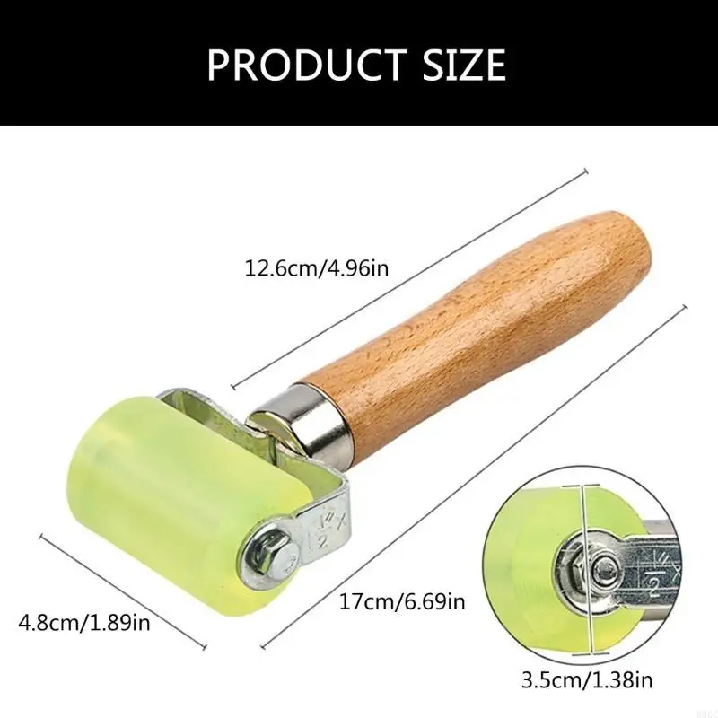 

B0KC Многократный использование 48 -миллиметровых силиконовых резиновых роликов. Используйте теплостойкость для гладких обоев