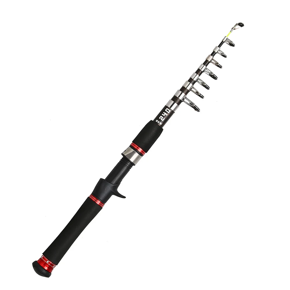 

JOSBY Carp Feeder Telescopic Lure Fishing Rod Casting Spinning FRP Fiber Surf Pole 1.5M 1.8M 2.1M 2.4M Mini Portable Pesca