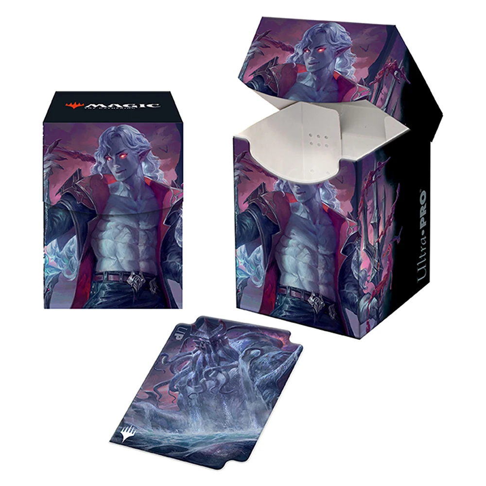 MTG Innistrad темно-красный Vow Midnight Hunt AFR 100 + чехол с откидной крышкой пропитанной кровью