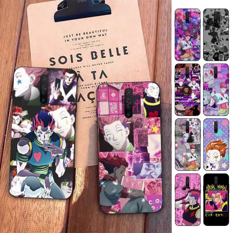 

Hisoka Anime Hunter X hunter anime Phone Case For Redmi 5 6 7 8 9 10 plus pro 6 7 8 9 A GO K20 K30 K40 pro plus F3 Fundas