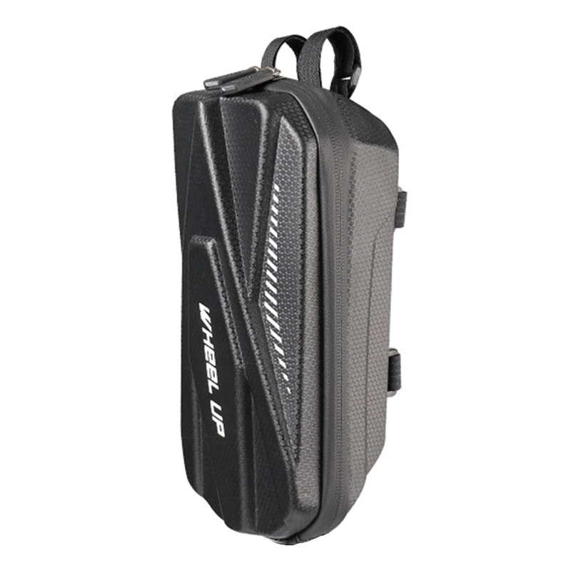 

Сумка для руля скутера с большой емкостью и жестким корпусом из ЭВА, водонепроницаемая, с сетчатым карманом