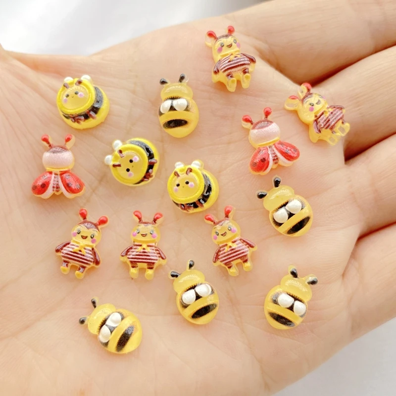 50 шт. смешанные Подвески для дизайна ногтей