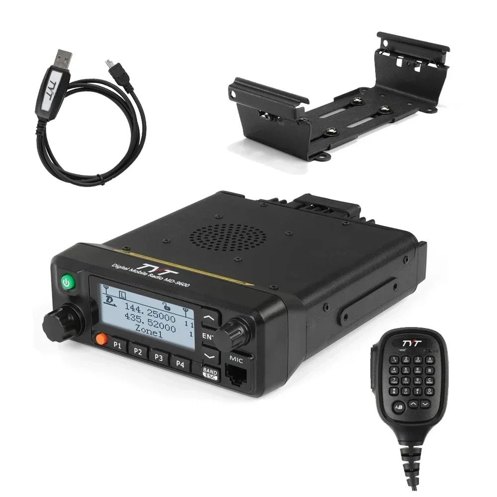 двухдиапазонные рации мобильные TYT MD-9600 50 Вт VHF UHF Мобильная рация высокой