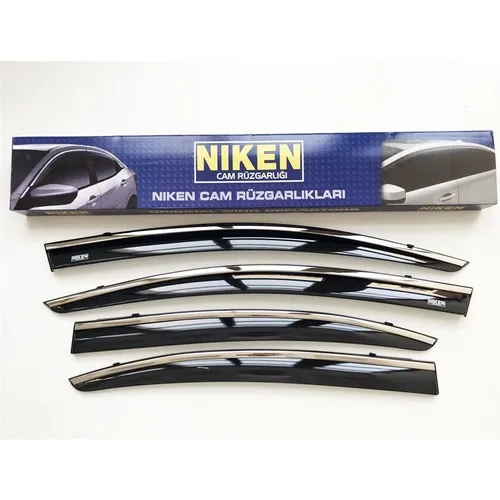 

Niken Chromeplated Glass Spoiler for Opel Corsa D 2007-2014 Inter 4, gang Car Glass Rüzgarlık