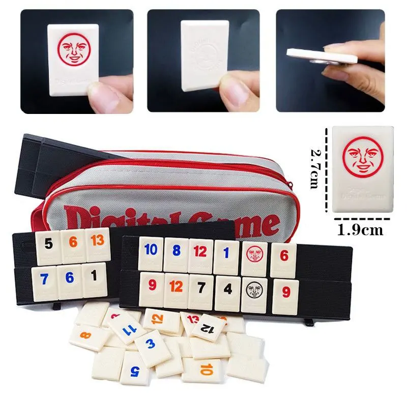 Быстрая движущаяся черепица румми из Израиля классическая настольная игра на 2-4