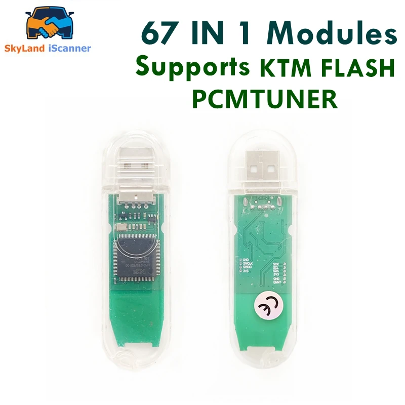 

Compatiable PCMTUNER/KTM FLASH/SM2 PRO Pcmtuner ECU Programmer USB Dongle 67 Modules KTM FLASH ECU USB Dongle Chip Tuning Tool