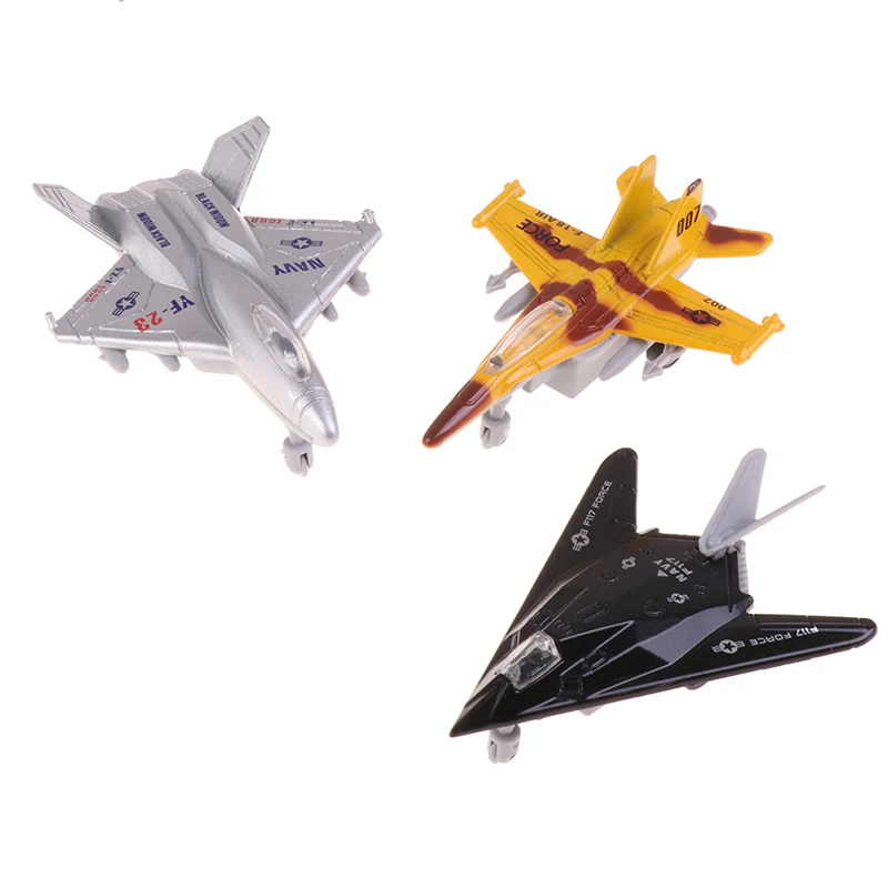 

Children SimulationAirplane Toy Mini Military Fighter Plane Pull Back Airplane Model Educational Toys for Kid Boys